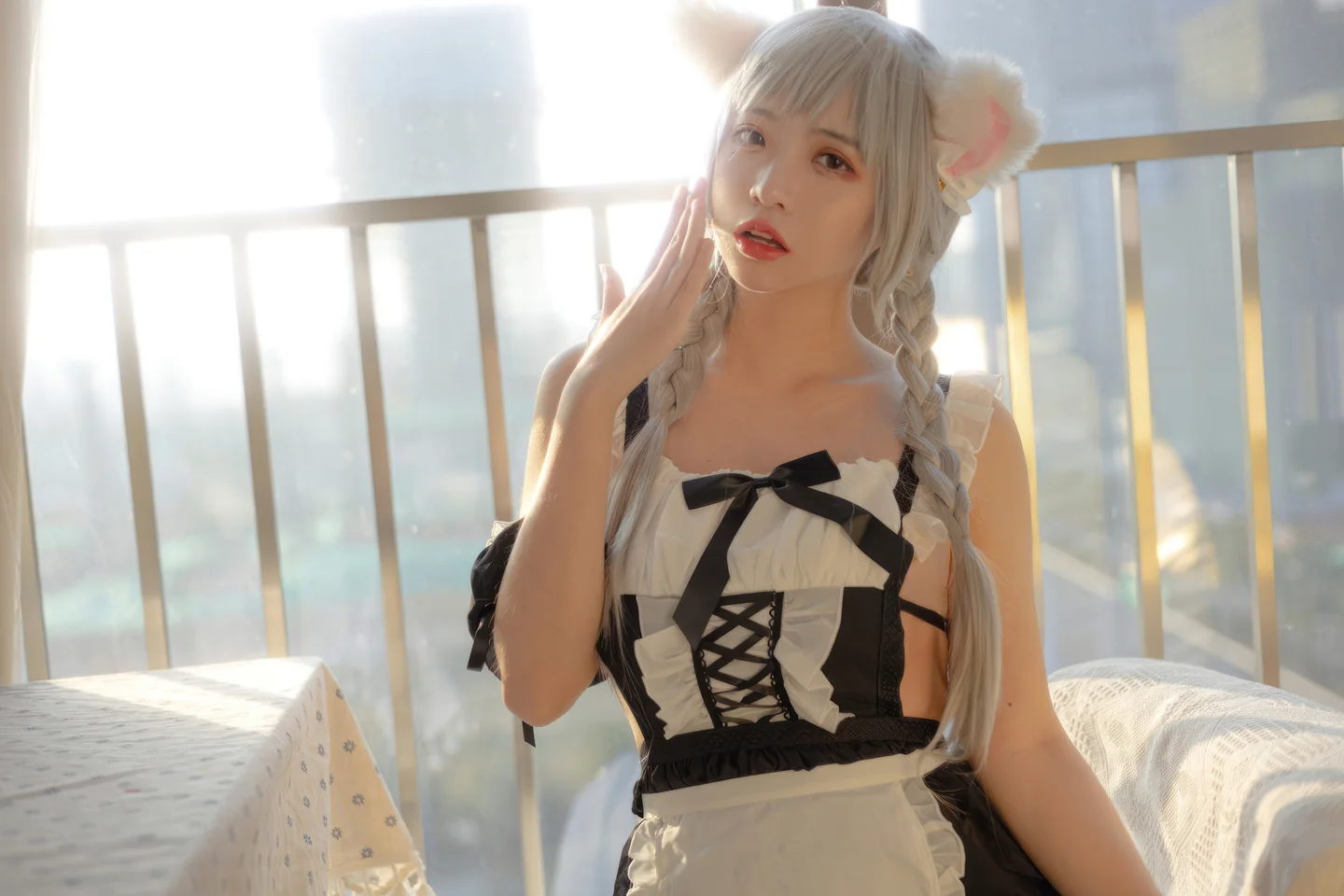 疯猫ss - No.163 夕女仆 [40P-265MB] tg@simisebaisi 【丝足阁】009.webp